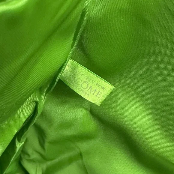 Lancôme Green Floral Tote Bag Shopper Beach Bag Travel - Picture 3 of 12